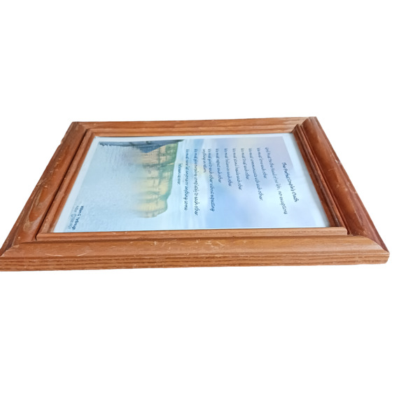 Wedding Vows Framed Poem Perfect Couple Marriage Gift VTG 💍 - Picture 6 of 16